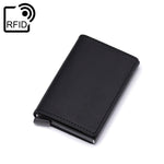 Porta-cartões com proteção rfid preto