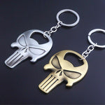 Porta-chaves abre-garrafas punisher