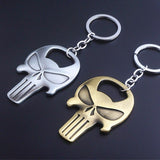 Porta-chaves abre-garrafas punisher