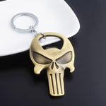 Porta-chaves abre-garrafas punisher
