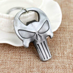 Porta-chaves abre-garrafas punisher