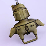 Porta-chaves boba fett ouro