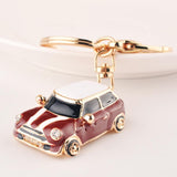 Porta-chaves carro mini dourado - 4