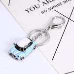 Porta-chaves carro mini prata - 1