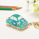 Porta-chaves feminino azul