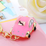 Porta-chaves feminino rosa