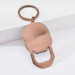 Porta-chaves forma de caveira valor por defeito título