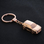 Porta-chaves luminoso para carro ouro