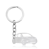 Porta-chaves para carro prata 1