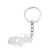 Porta-chaves para carro prata 10