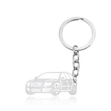 Porta-chaves para carro prata 3