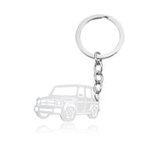 Porta-chaves para carro prata 6