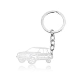 Porta-chaves para carro prata 7