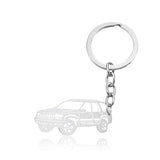 Porta-chaves para carro prata 7