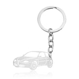 Porta-chaves para carro prata 8