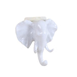 Porta-chaves parede elefante branco