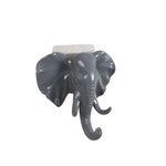 Porta-chaves parede elefante cinzento