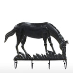 Porta-chaves parede forma de cavalo valor por defeito título