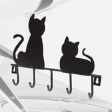Porta-chaves parede forma de gatos valor por defeito título