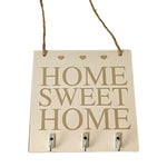 Porta-chaves parede home sweet home valor por defeito título