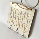 Porta-chaves parede home sweet home valor por defeito título