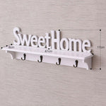 Porta-chaves parede sweet home valor por defeito título