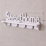 Porta-chaves parede sweet home valor por defeito título