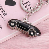 Porta-chaves vintage para carro preto