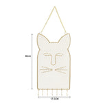 Porta-jóias de parede gato título por defeito
