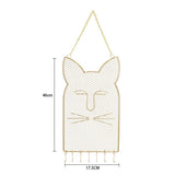 Porta-jóias de parede gato título por defeito