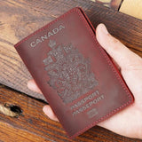 Porta-passaporte canadá