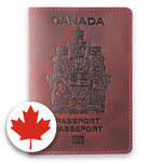 Porta-passaporte canadá