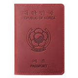 Porta-passaporte coreia do sul bordéus
