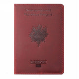 Porta-passaporte frança bordéus
