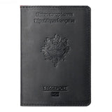 Porta-passaporte frança preto