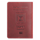 Porta-passaporte israel bordéus