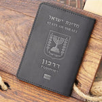 Porta-passaporte israel
