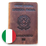 Porta-passaporte itália