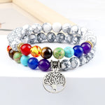 Pulseira 7 chakras árvore valor por defeito título