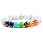 Pulseira 7 chakras howlite valor por defeito título