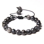 Pulseira ajustável de labradorita valor por defeito título
