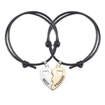 Pulseira amizade best friend preto