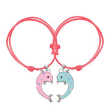 Pulseira amizade criança vermelho