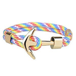 Pulseira âncora colorida valor por defeito título