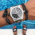 Pulseira âncora masculina