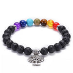 Pulseira árvore da vida 7 chakras prata valor por defeito título