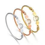 Pulseira árvore da vida aço