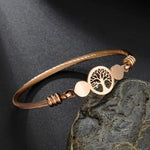 Pulseira árvore da vida aço