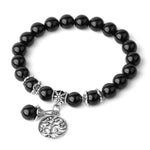 Pulseira árvore da vida ágata preta valor por defeito título