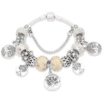 Pulseira árvore da vida branca